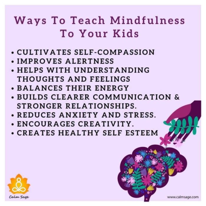 9 Ways To Teach Mindfulness To Your Kids Mindfulness Meditation For Children Awareness Skills
